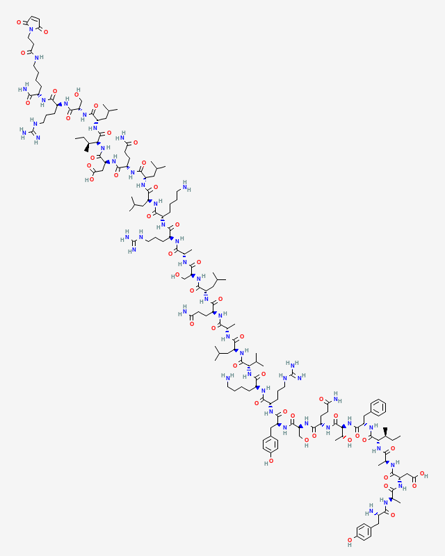 Two-dimensional chemical structure of CJC-1295, as depicted by PubChem